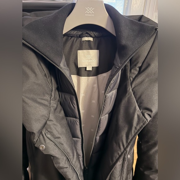 NWT Soia & Kyo CAMELIA-U Signature Down Coat size xs - Picture 6 of 11
